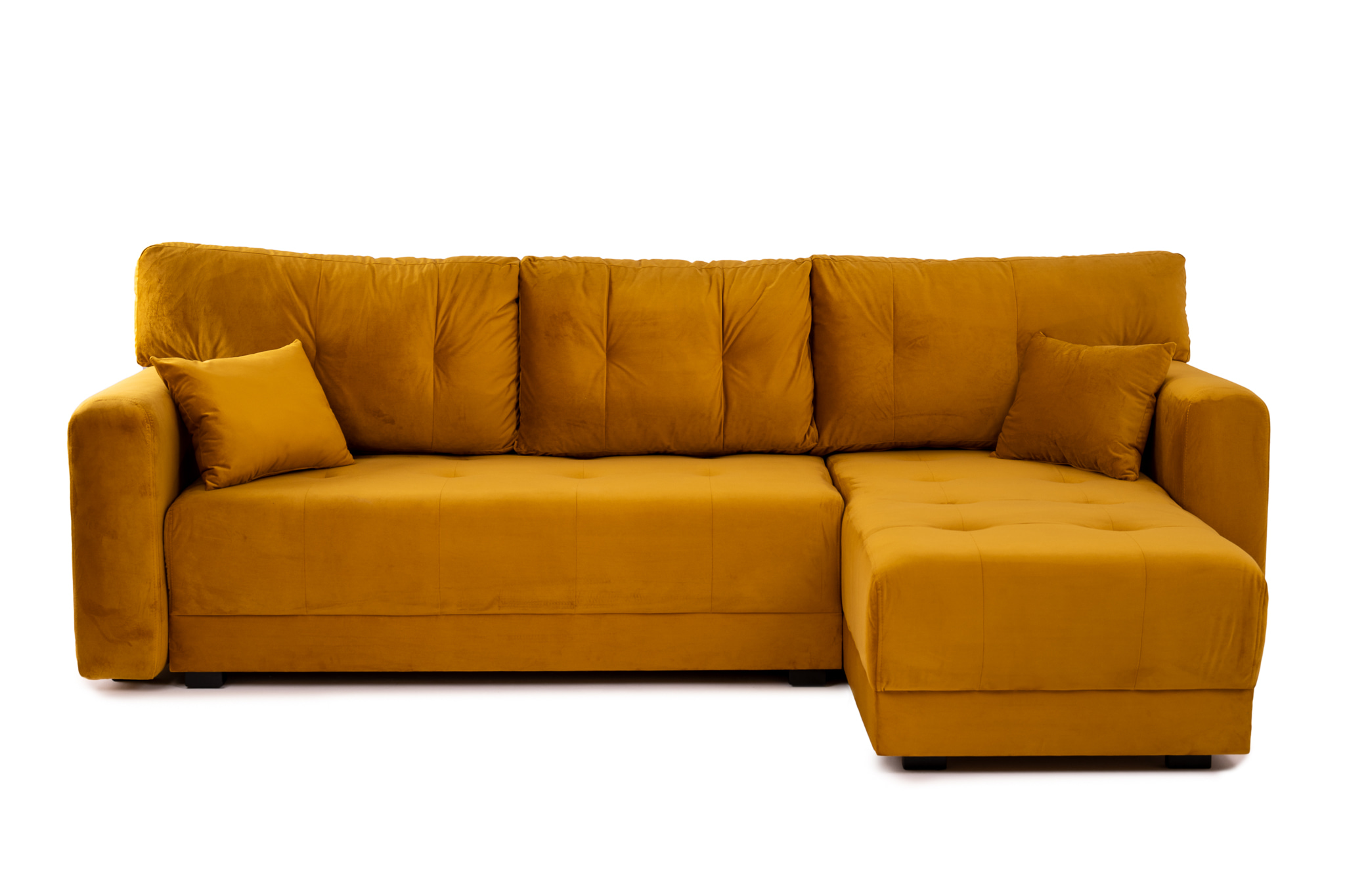 Canapea extensibilă Oscar – Galben - imagine 2