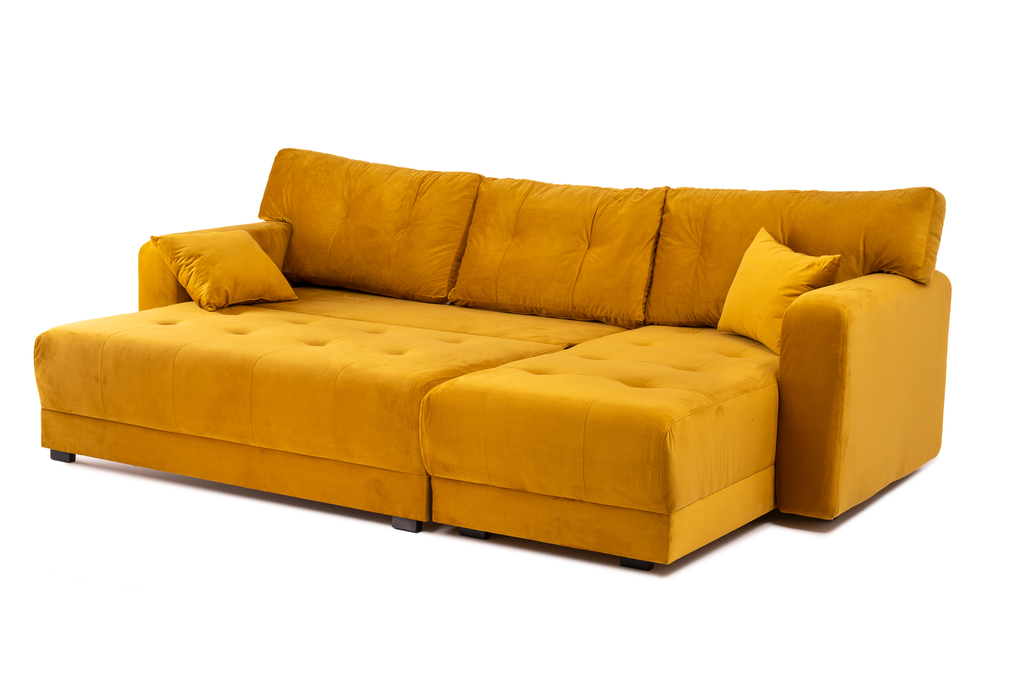 Canapea extensibilă Oscar – Galben - imagine 4