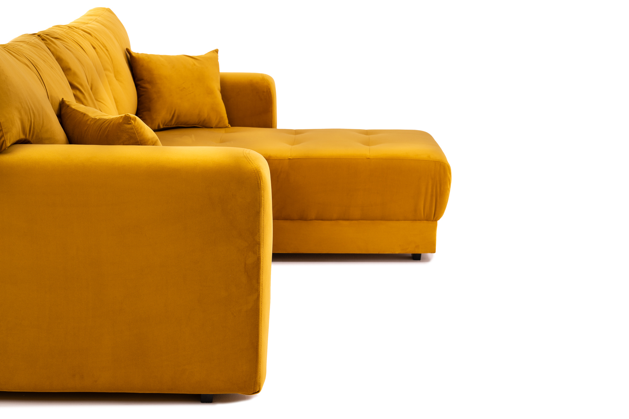 Canapea extensibilă Oscar – Galben - imagine 6