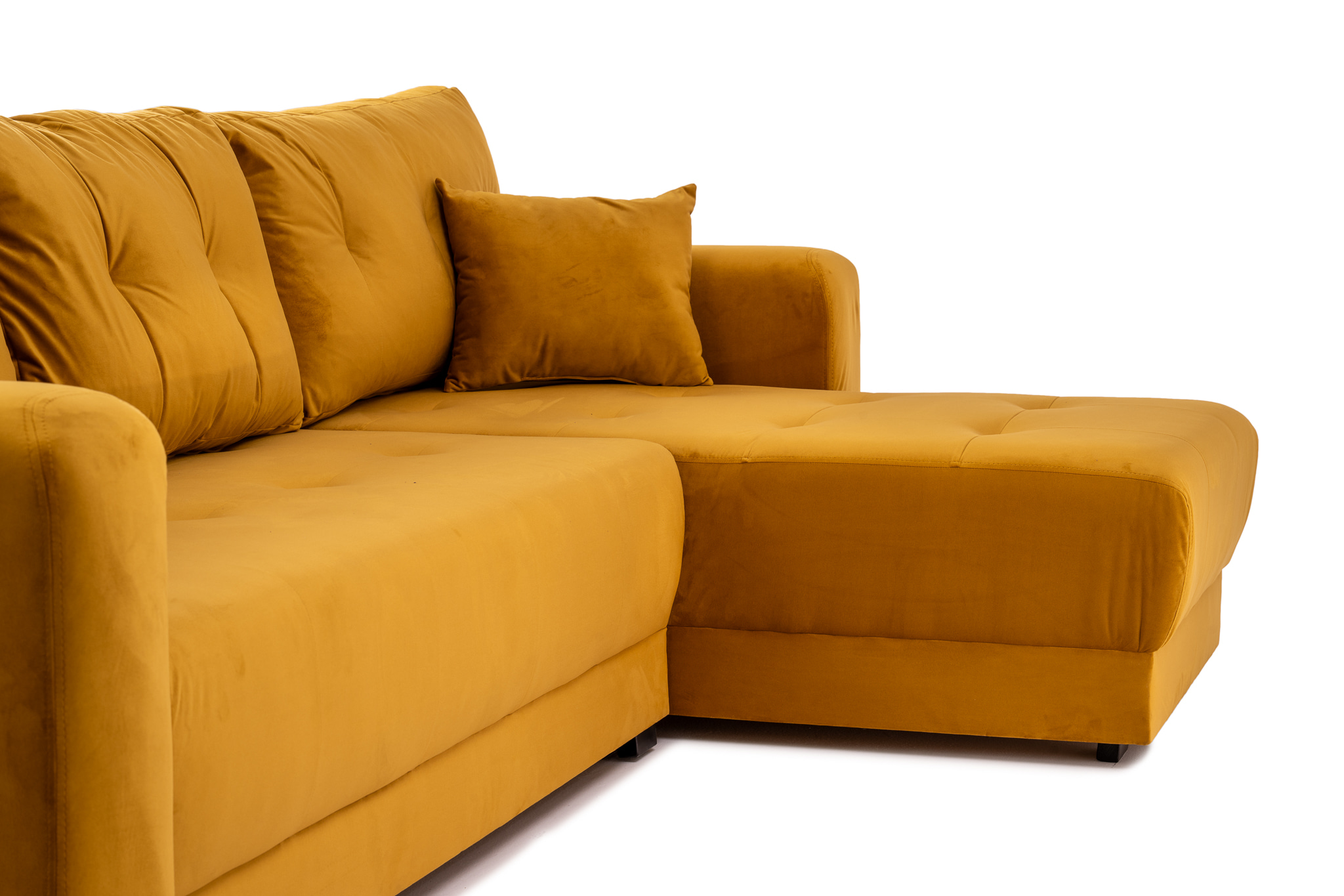 Canapea extensibilă Oscar – Galben - imagine 5
