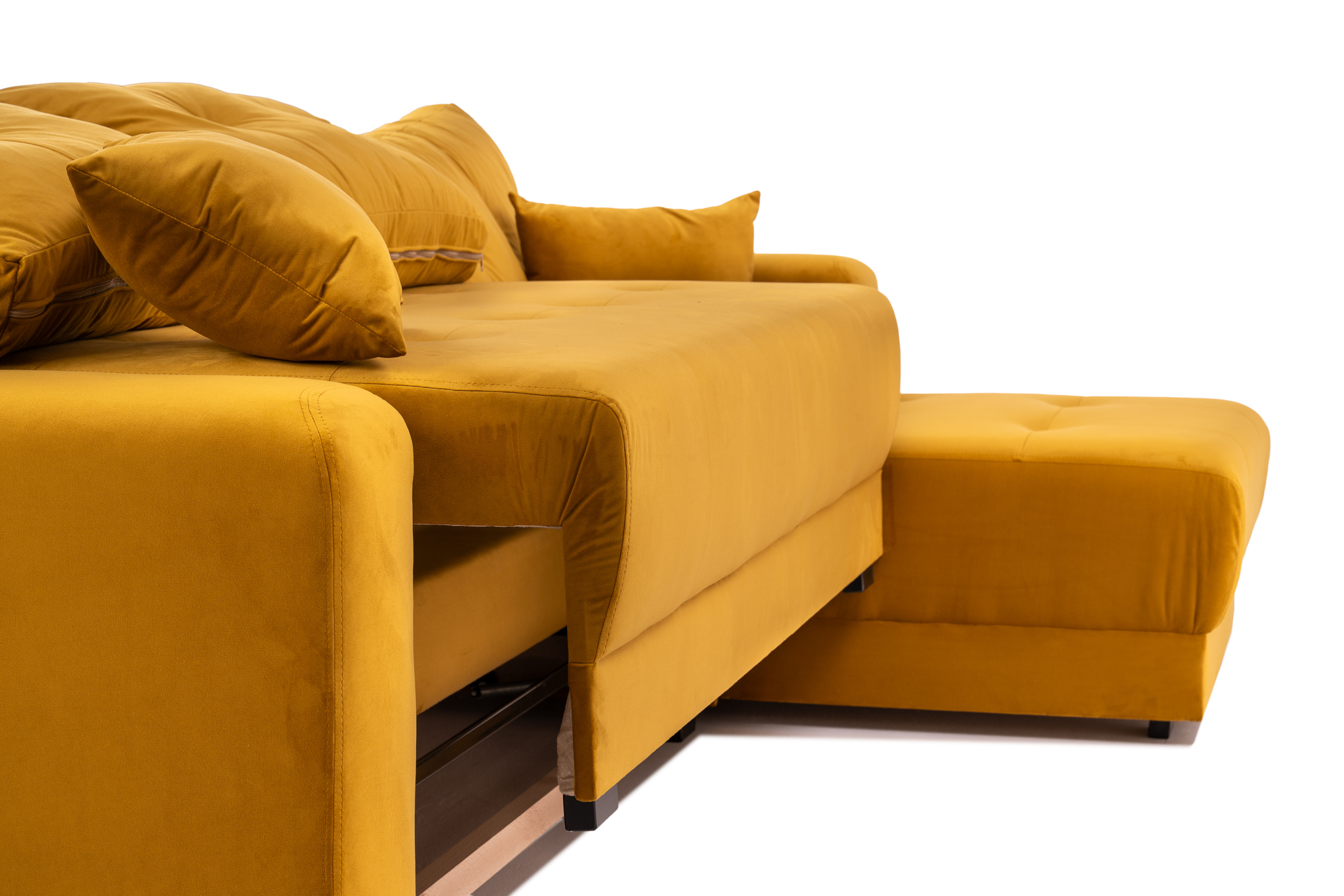 Canapea extensibilă Oscar – Galben - imagine 10