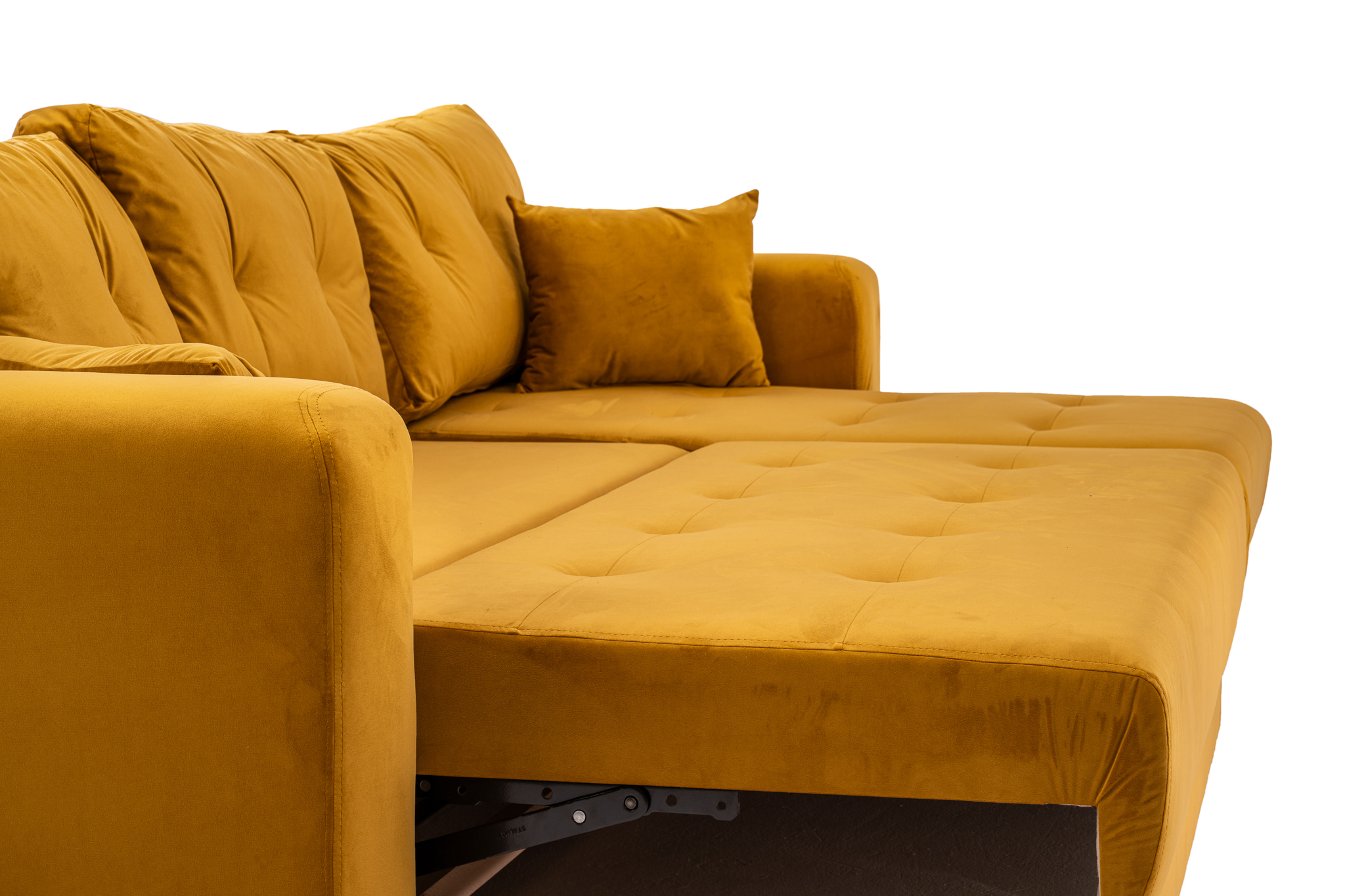 Canapea extensibilă Oscar – Galben - imagine 11