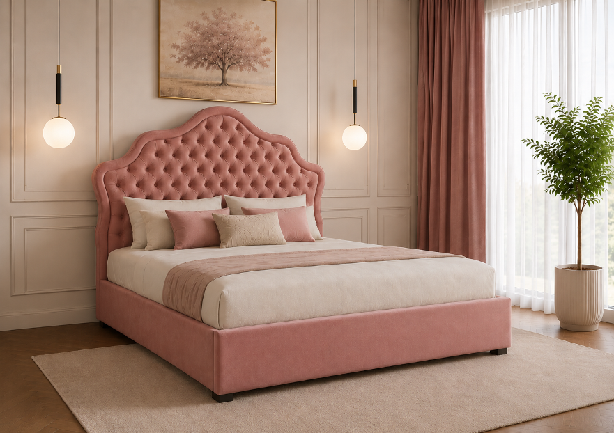 Спалня Chesterfild Delux – Victoria цвят розов жасмин Davis Riviera 62 - Image 4